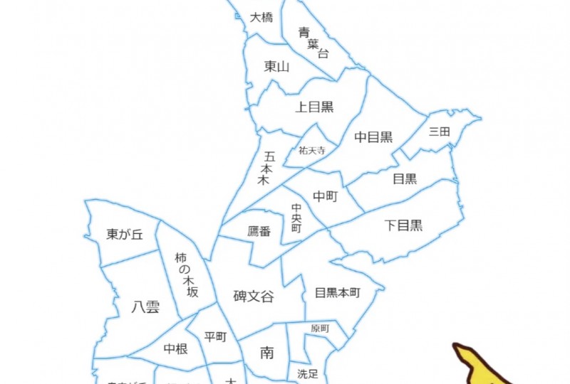 东京房产区域全景|目黑区